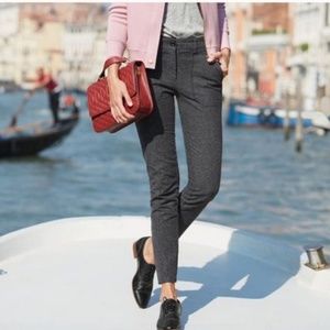 J. Crew Herringbone Skinny Stretch Cargo Pants Size 0